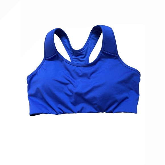 AVIA Blue Racerback Sports Bra Activewear Workout‎ Top XL - Picture 3 of 4